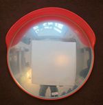 Matlock Convex Ourdoor Security Mirror - 600mm 