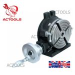 6" Rotary Table (150mm) Horizontal Vertical HV6 (4 slots) for Milling Machine