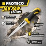 Jab Saw 150mm – Drywall & Plasterboard Hand Saw | Limited Stock | PROTECO CZECH