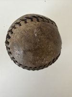 Vintage Leather Baseball Ball Old School Sports Equipment Retro