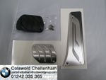 BMW Genuine M Performance Stainless Steel Pedal Cover Set 35002232278