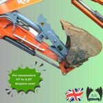 Hydraulic digger excavator log forestry grapple thumb grab 4.5 - 6 ton inc vat