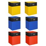 6 Pack 180L Heavy Duty Moving Bags Storage Totes Large Zipper Bags Clothes
