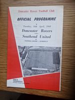 Doncaster Rovers V Southend Utd  1967-8