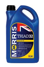 Morris Triad 32 Hydraulic Oil - 5ltr - ISO VG32 - ISO 6743-4 2015 HM, DIN 51502