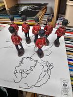 Elastolin Coldstream Guards Figures X7