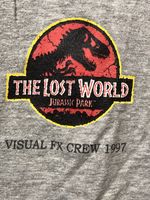 Vintage The Lost World Jurassic Park crew Shirt Large Hanes 1997
