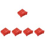 Red Plastic Ladder Feet Covers Reusable Non Slip Ladder Feet Mats for Home