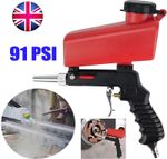 Air Sandblasting Gun Compressor Handheld 90 PSI Sand Blaster Shot Media Blasting