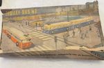 VINTAGE EHEIM TROLLEY BUS HO SCALE SET SUPER RARE UNTESTED BOXED REF WB85