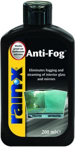 Rain X Anti Fog Treatment Windscreen Interior And Mirrors 200ml