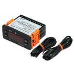 DIGITAL CONTROLLER 230V WITH 2 NTC PROBES ELECTRONIC THERMOSTAT FRIDGE FREEZER