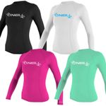O'Neill Womens Basic Skins Long Sleeve Rash Vest