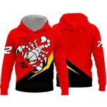 Marco Bezzecchi No 72 Aprilia Racing MotoGP Lightweight Hoodie - Brand New!
