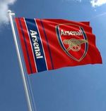 ARSENAL FC LARGE FOOTBALL CLUB MAST FLAG (5ft x 3ft) AFC WM