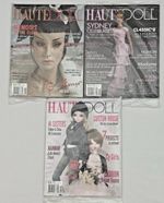 Haute Doll Magazine Lot 3 Issues 2006 Fashion Dolls July-Aug Sept-Oct Nov-Dec