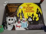 The Nightmare Before Christmas (1993) – Original UK Quad 30x40 – Tim Burton – Ro