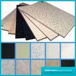 UPVC Bathroom Shower Wall Cladding Panels Waterproof Shower Panels 10 Colours