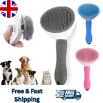 Hair Remover Pet Brush for Dog Cat Grooming Tool Self Cleaning Slicker Comb NEW
