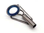 Fishing Rod Tip Eye Top Ring BLUE Liner Guide Replacement Stainless Steel Asstd