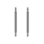 2x Spring Bars Pins Watch Strap Stainless Steel for 16/ 18/ 20/ 22/ 24mm Straps