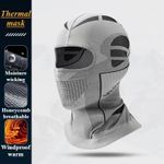 Balaclava Full Face Mask Men Women Cycling Riding Ski Warm Neck Black Motor Bike