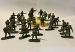 Vintage Dinky Toy Soldier’s Various - 30 Soldiers Similar To Pictures USA Army