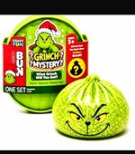 Viral Christmas Grinch Mystery Bun Squishy Tactile Squeeze Toy