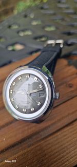 vintage timex viscount automatic mens watch