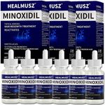 6 Pack Minoxidil 5% Extra Strength Men Hair Regrowth Treatment 6 Month Supply