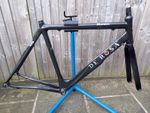 De Rosa Kron Aero Carbon Fibre Frameset. Naked lacquered 55cm