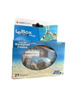 AGFA LeBox Ocean Waterproof Disposable Camera - Expires 05/26