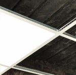 30m2 White Suspended Ceiling Tiles + Complete White Grid System 1200mm x 600mm 