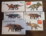 PNSO Haolonggood 1/35 Dinosaur Figures Prehistoric Animal Ceratopsians Hadrosaur