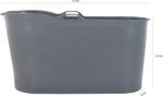 Fimous Bathtub Adults Freestanding Bath for Hot Bath Ice Bath for Small Bathroom