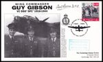 Flt.Lt BERNARD BONE DFC Signed Wg.Cdr Guy Gibson VC DSO* DFC* Cover