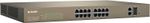 Tenda TEF1218P-16-250W 16-Port 10/100 PoE/2-Port Gigabit/2-Port SFP Web Smart Sw