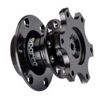 Sparco Steering Wheel Quick Release Hub Boss Aluminium CNC 6-Hole 6x70mm PCD