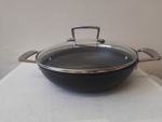 Le Creuset Toughened Non-stick Deep Casserole Dish With Glass Lid 24cm