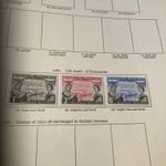 BECHUANALAND 1960 - 75th ANNIVERSARY OF THE PROTECTORATE SET OF 3 STAMPS