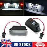 2x LED Rear License Number Plate Light Bulb Fit Jaguar XJ 2009-2019 XF 2008-2015