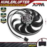 Radiator Cooling Fan Engine Cooling 3 Pin For VW Golf 4 Polo Audi A3 Seat Skoda