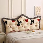 Headboard Cushion Princess Crown Shape Reading Bed Pillow Bedside Backrest NEW 