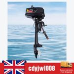 3.6HP 2Stroke Outboard Motor Boat Engine Water-cooling CDI System Short Shaft UK