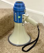 Monacor TM-25 Megaphone Loud Hailer VGC