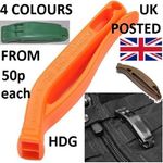EMERGENCY WHISTLE 100 DB HIGHLANDER NATO SOLAS EN ISO 124402-8 LIFEBOAT SURVIVAL
