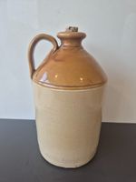 Large Stoneware Cider Bottle Flagon Jug