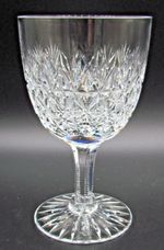 THOMAS WEBB WELLINGTON PATTERN 6" WATER GOBLETS / GLASSES SIGNED (10639)