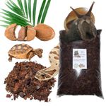 Bugznbits Tropical Vivarium Substrate, Coco Coir Husk & Chip, Tortoise, Snail