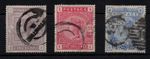 GB QV 1883 High Value fair used set SG178-183 WS46440